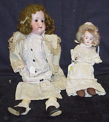 Appraisal: Doll bisque head open mouth fixed eyes composition body Heubach