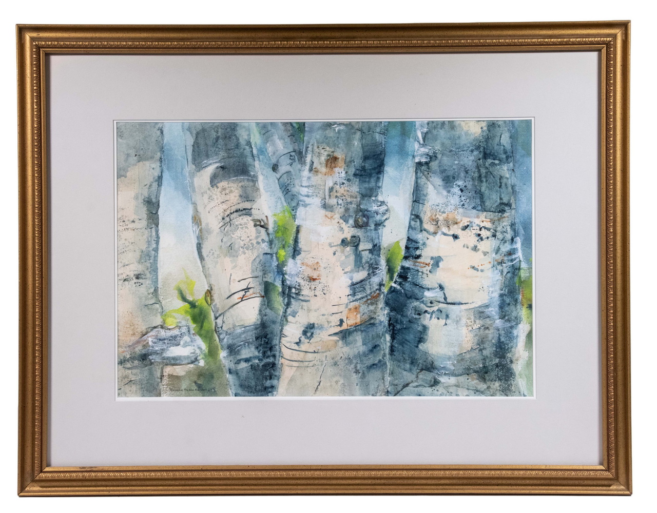 Appraisal: ROSALIE PREBLE BARDEN TH C GORHAM MAINE Five Birches mixed