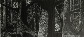 Appraisal: Lynd Ward wood engraving Lynd Ward American - - ''Evening