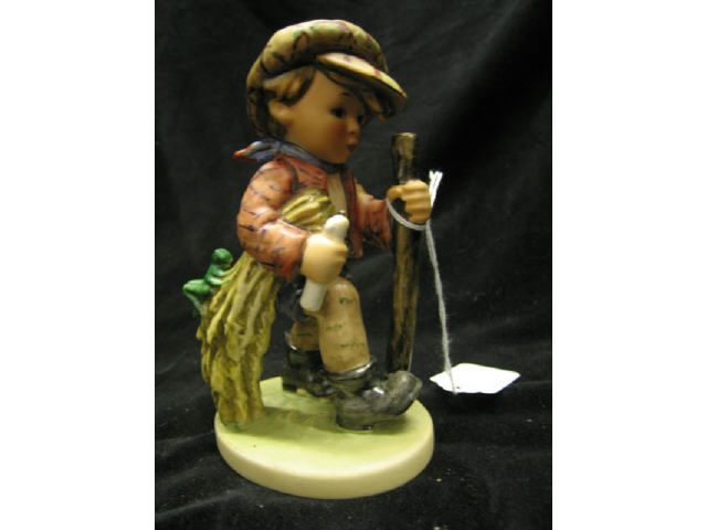 Appraisal: Hummel Figurine On Secret Path Goebel bee mark