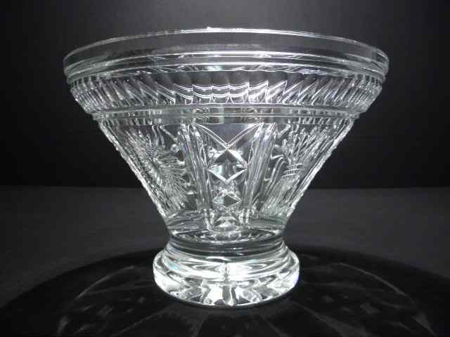 Appraisal: Waterford cut crystal ''Millennium Collection'' bowl Acid etched ''Waterford'' on