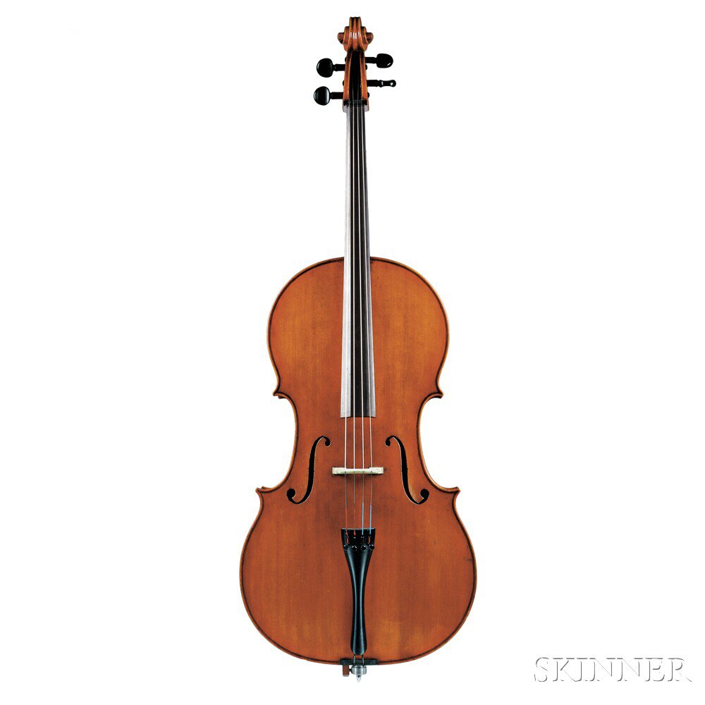 Appraisal: Modern Italian Violoncello Ascribed to Giuseppe Pedrazzini Milan labeled GIUSEPPE