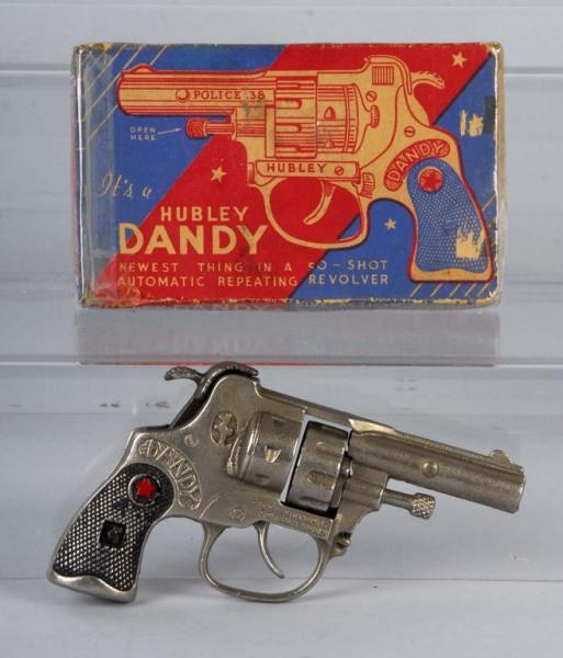 Appraisal: Cast Iron Hubley Dandy Cap Gun Description Includes box Box