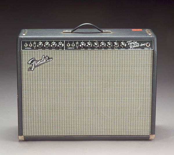 Appraisal: A Fender Twin Reverb amplifier circa s A model AB