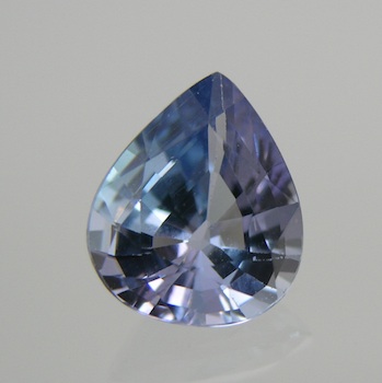 Appraisal: An Unset Pear Shape Tanzanite Carat Offered in a clear