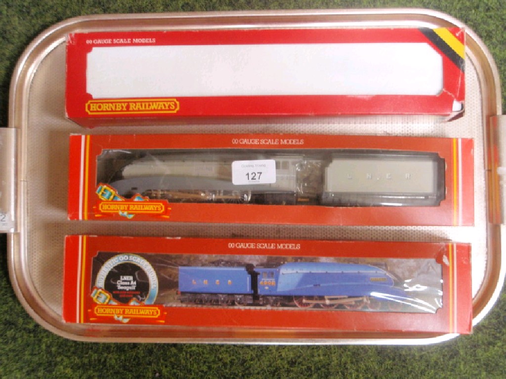 Appraisal: Three Hornby gauge A class locomotives all boxed