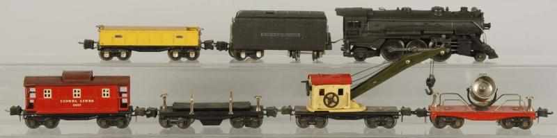 Appraisal: Lionel O-Gauge Freight Train Set Description American Pre-war Includes no