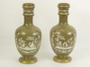 Appraisal: PAIR MARY GREGORY VASES GIFT OF MARY TODD LINCOLN -