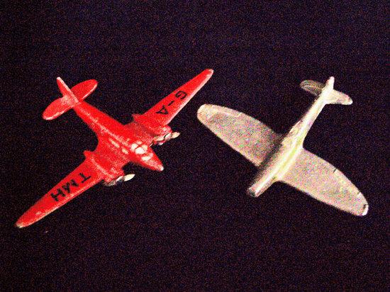 Appraisal: A light transport two-engined aeroplane and a lead aeroplane