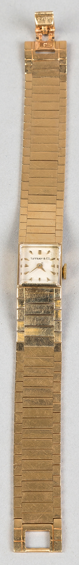 Appraisal: Tiffany Co Ladies k Gold Wrist Watch