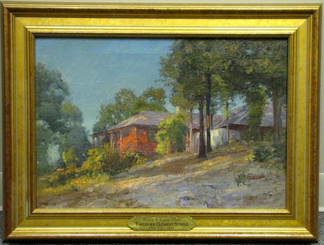 Appraisal: Theodore Clement Steele American - x oil on canvas unsigned