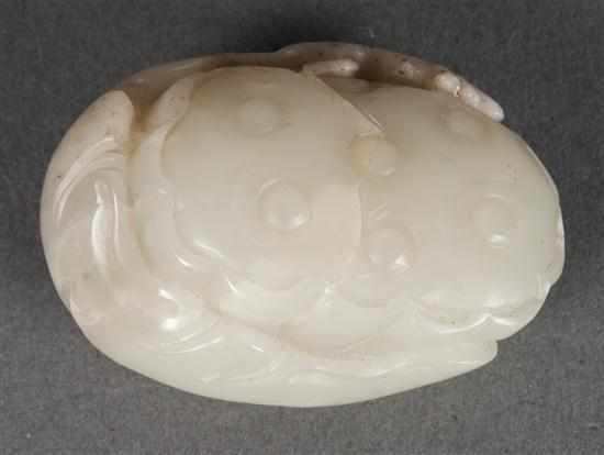 Appraisal: Chinese carved jade lotus blossom in L Estimate - Natural