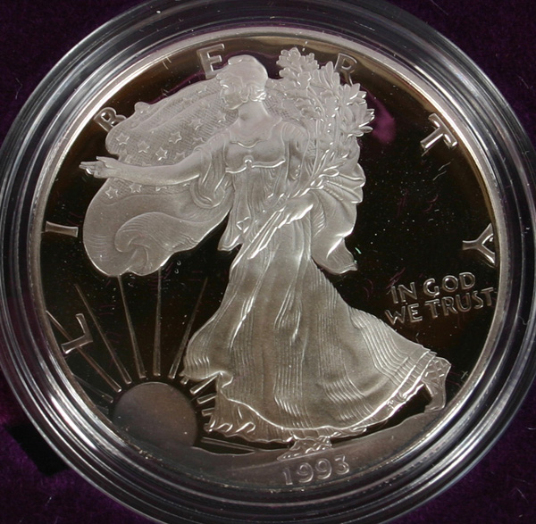 Appraisal: US Mint American Silver Eagle oz Proof Coins