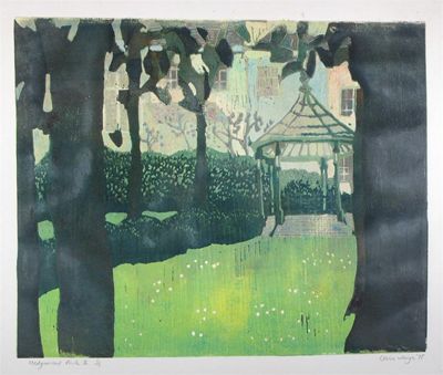 Appraisal: Louise Waugh th Century Hedgemead Park II Signed dated '