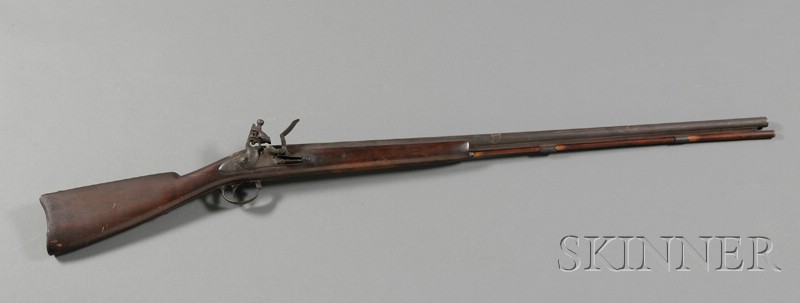 Appraisal: Harpers Ferry Musket c stock cut down barrel lg in