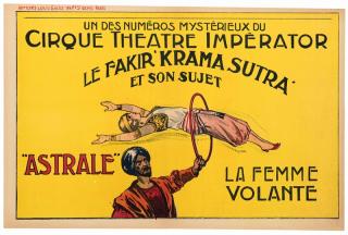 Appraisal: Stock Poster Levitation Stock Poster Paris Louis Galice ca A