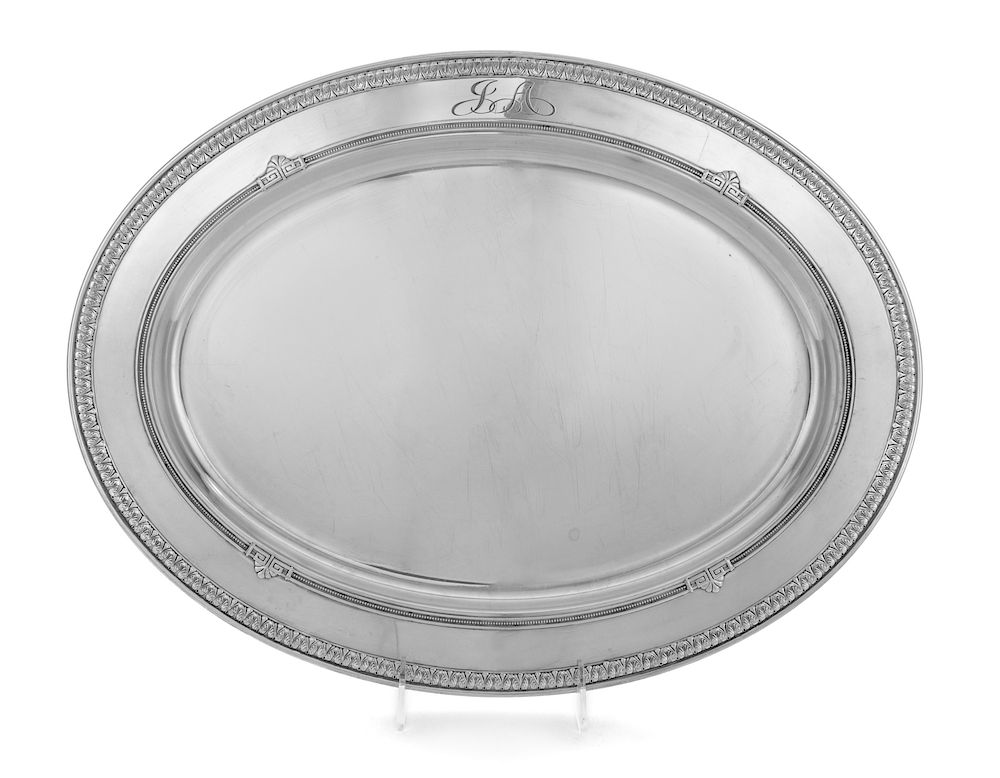 Appraisal: An American Silver Platter An American Silver Platter Gorham Mfg