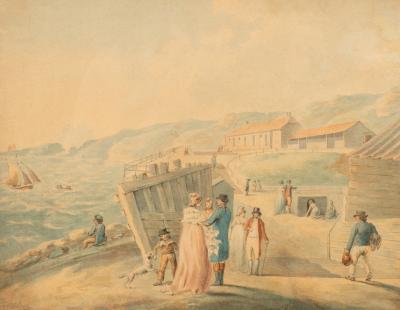 Appraisal: Attributed to John Nixon circa - Hove Near Brighton watercolour