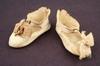 Appraisal: DOLL SHOES - Pair of B B Jumeau Paris white