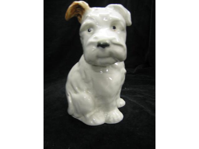 Appraisal: Beswick Dog Figurine Puppy white brown