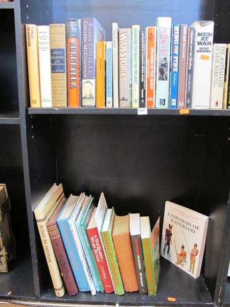 Appraisal: TWO SHELVES OF ASSORTED WAR REFERENCE BOOKS