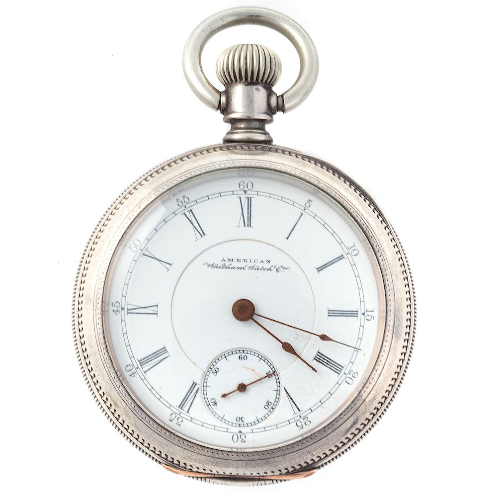 Appraisal: An Waltham American Pocket Watch c Waltham American open face