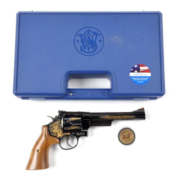 Appraisal: MIB S W th Anniversary Magnum Revolver Serial DBW This