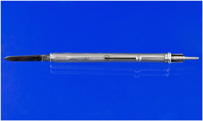 Appraisal: S Mordan Co A Silver S Mordan Co Combination Pen