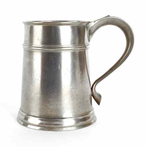 Appraisal: New York pewter mug ca bearing the touch of Frederick