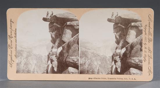 Appraisal: California Yosemite Valley And San Francisco stereoscopic view cards places