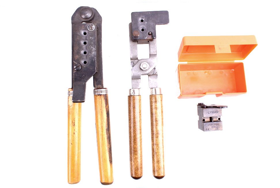 Appraisal: Lyman CAL Handheld Bullet Mold Pair For your consideration are