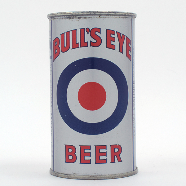 Appraisal: Bulls Eye Beer Opening Instruction Flat Top - Reference USBC