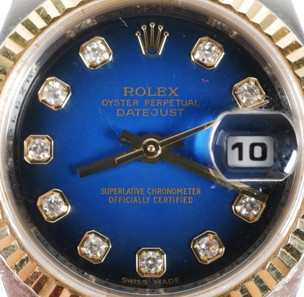 Appraisal: Ladies Rolex wristwatch Oyster Perpetual Datejust with Jubilee bracelet Sapphire