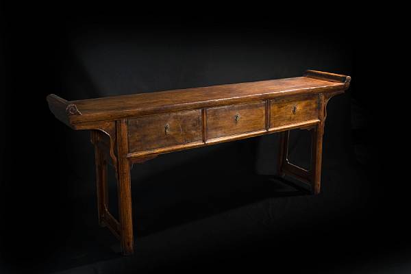 Appraisal: A Chinese jumu altar table th century height in width