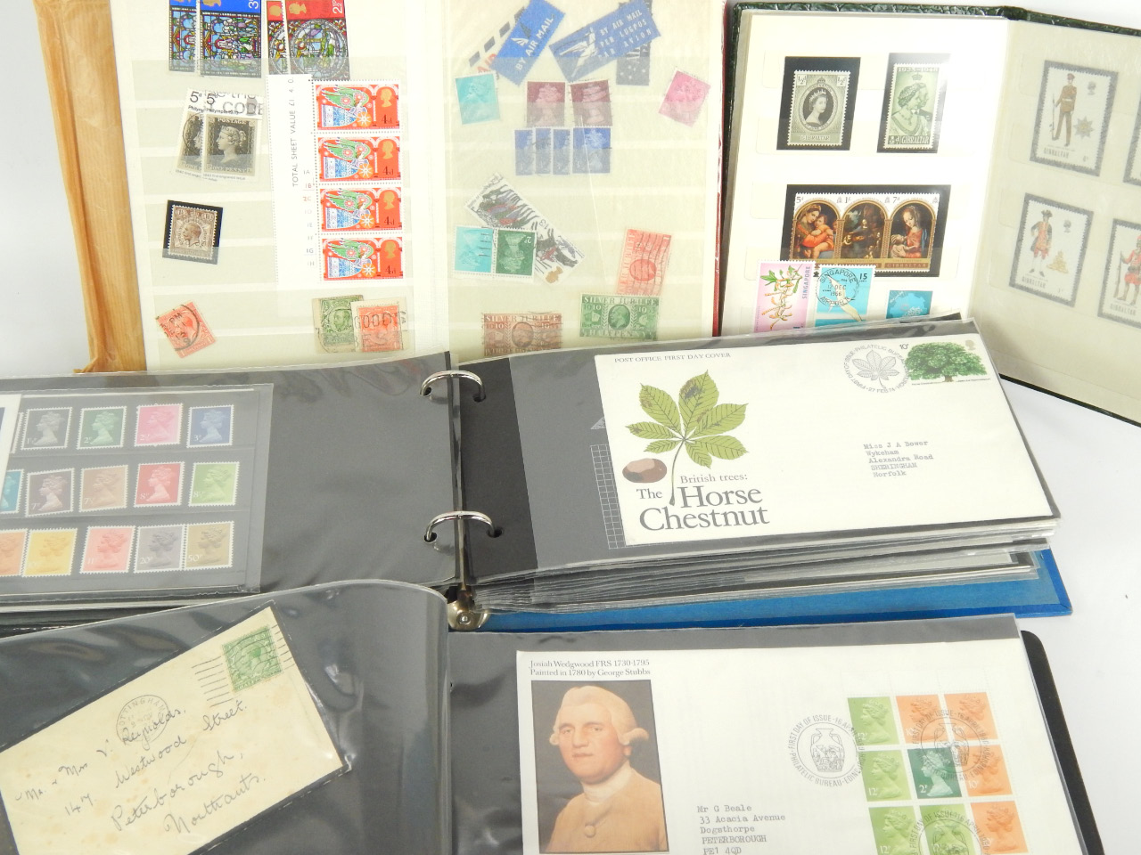 Appraisal: A small accumulation of QEII first day covers and several