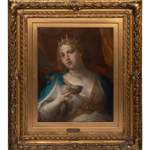 Appraisal: Manner of Guido Reni Italian - th Century Dido oil