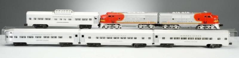 Appraisal: Set includes Lionel Santa Fe F A Unit which is