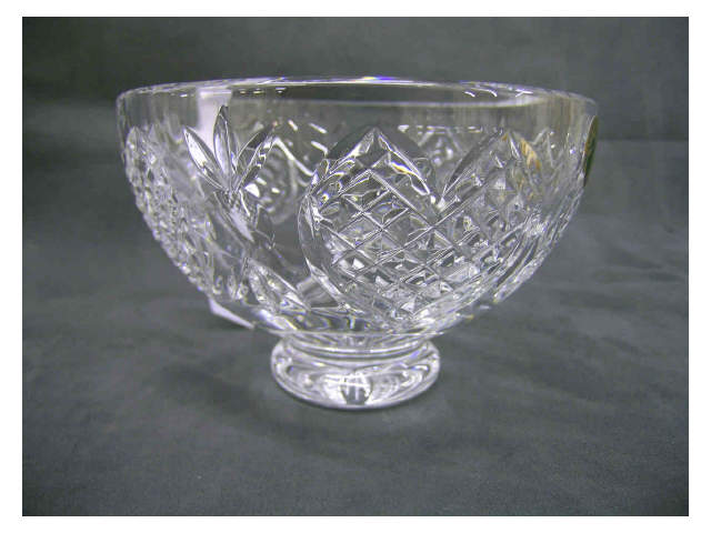 Appraisal: Waterford Crystal bowl The Wedding Heirloom Collection