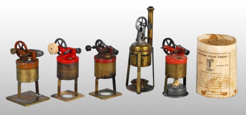 Appraisal: Lot of Buckman Steam Engine Toys Description The second from