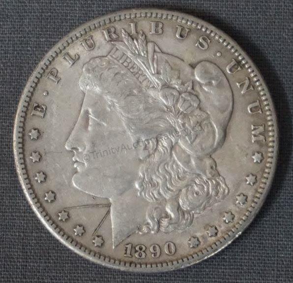 Appraisal: S Morgan Silver Dollar In very good average circulated condition