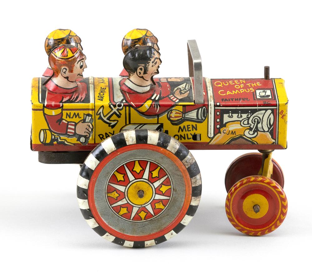 Appraisal: MARX TIN LIZZIE WIND-UP TOY HEIGHT LENGTH MARX TIN LIZZIE