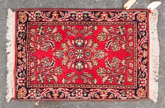 Appraisal: Indo-Sarouk rug India modern x Estimate -