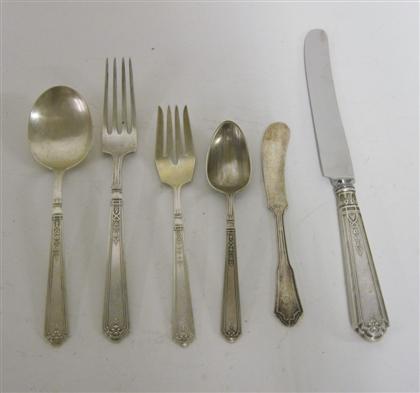 Appraisal: Gorham sterling silver flatware serviceComprising dinner knives soup spoons salad