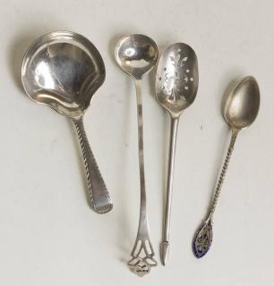 Appraisal: Sterling Silver Asst Spoons OT Gross