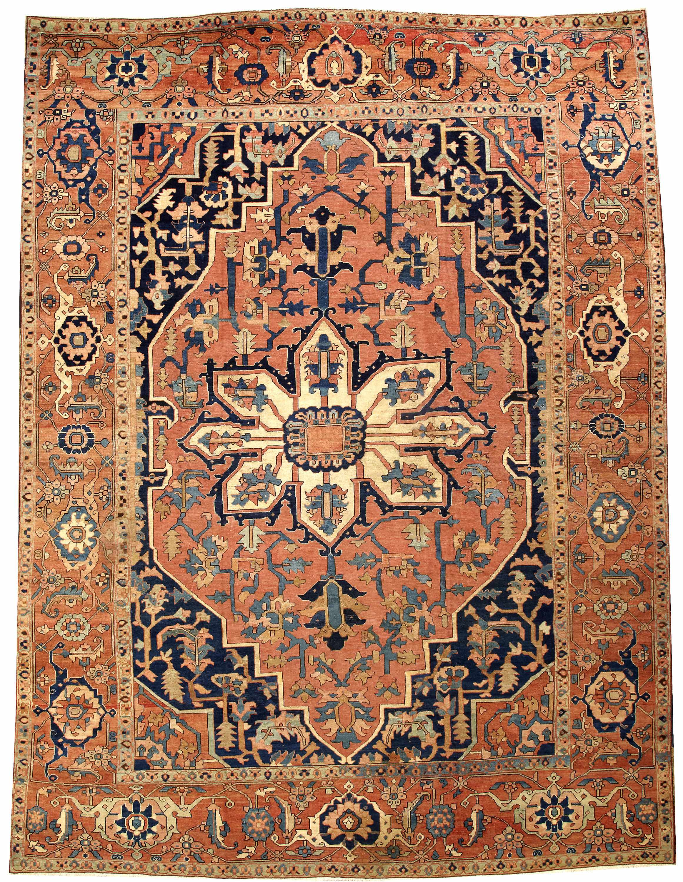 Appraisal: A Serapi carpet Northwest Persialate th centurysize approximately ft in