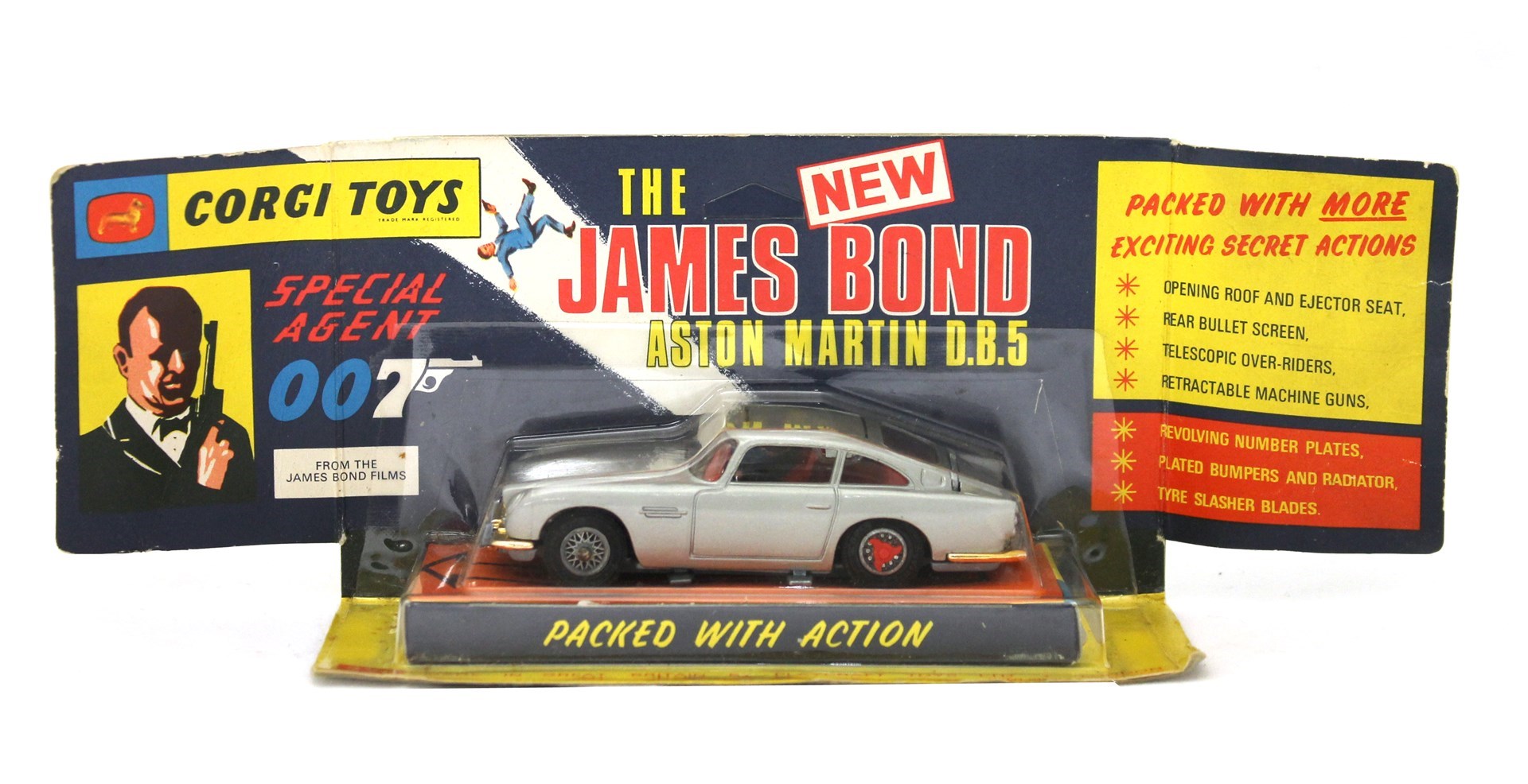 Appraisal: A Corgi James Bond Aston Martin DB no bubble boxed