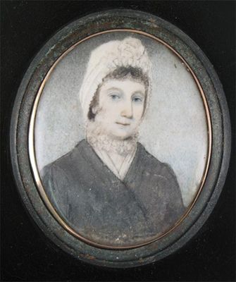 Appraisal: English School Early th Century Portrait of a lady in