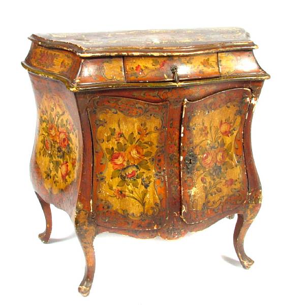 Appraisal: A Venetian style arte de povera commode second half th