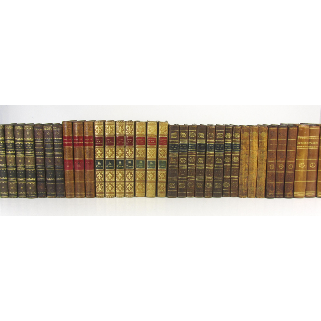 Appraisal: Scott Sir Walter - First Editions comprising The Antiquary Edinburgh