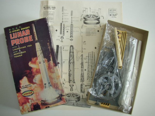 Appraisal: Lunar Probe A scale kit of a modified four stage